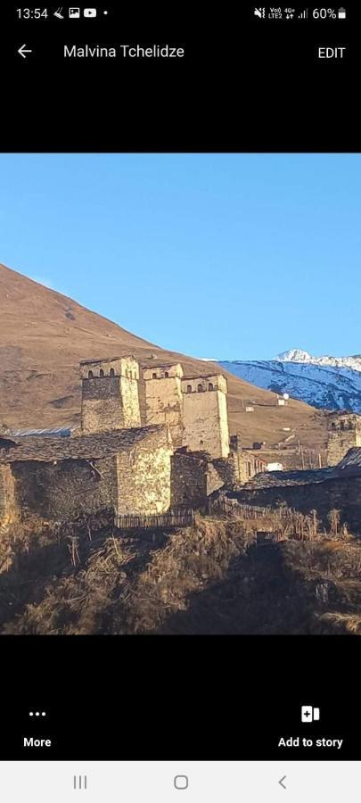 Ushguli Hotel Riho Dış mekan fotoğraf