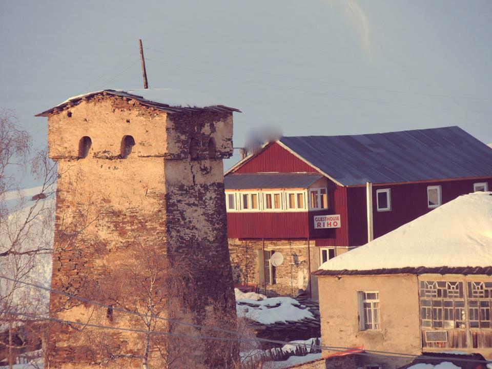 Ushguli Hotel Riho Dış mekan fotoğraf