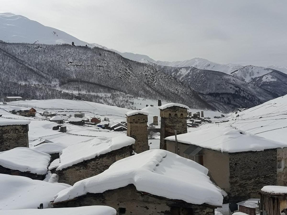 Ushguli Hotel Riho Dış mekan fotoğraf