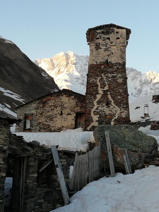 Ushguli Hotel Riho Dış mekan fotoğraf