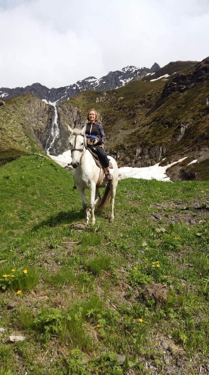 Ushguli Hotel Riho Dış mekan fotoğraf
